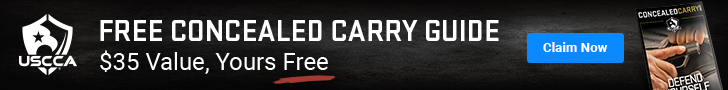 Get your free USCCA concealed carry guide, a $35 value, yours free. Claim now!
